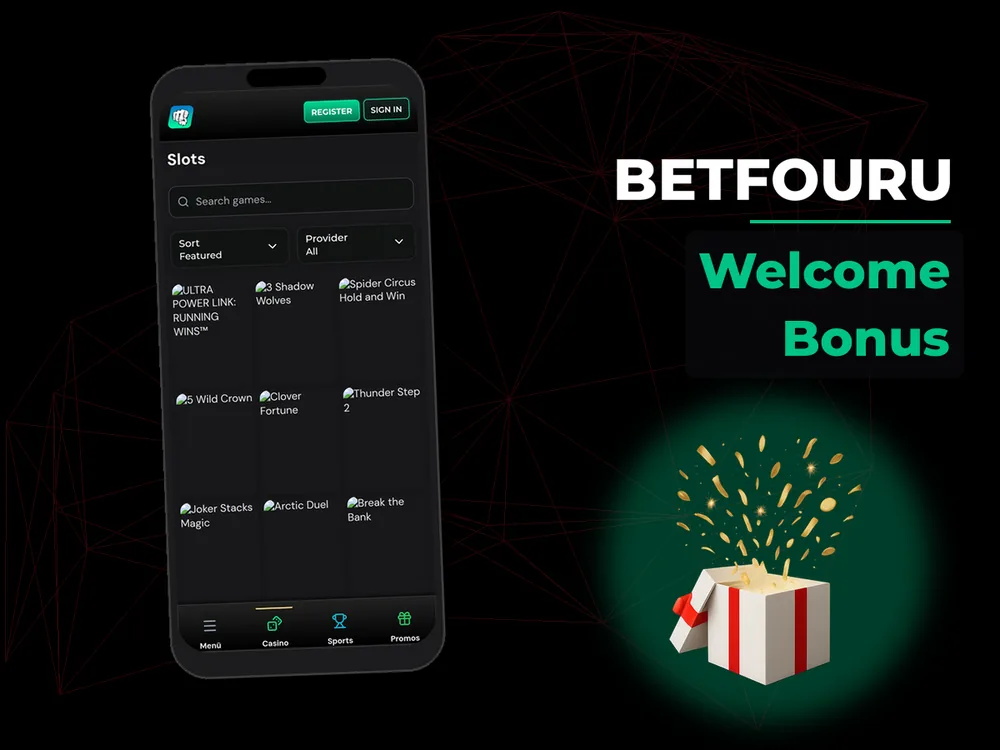 BetFouru - Welcome Bonus