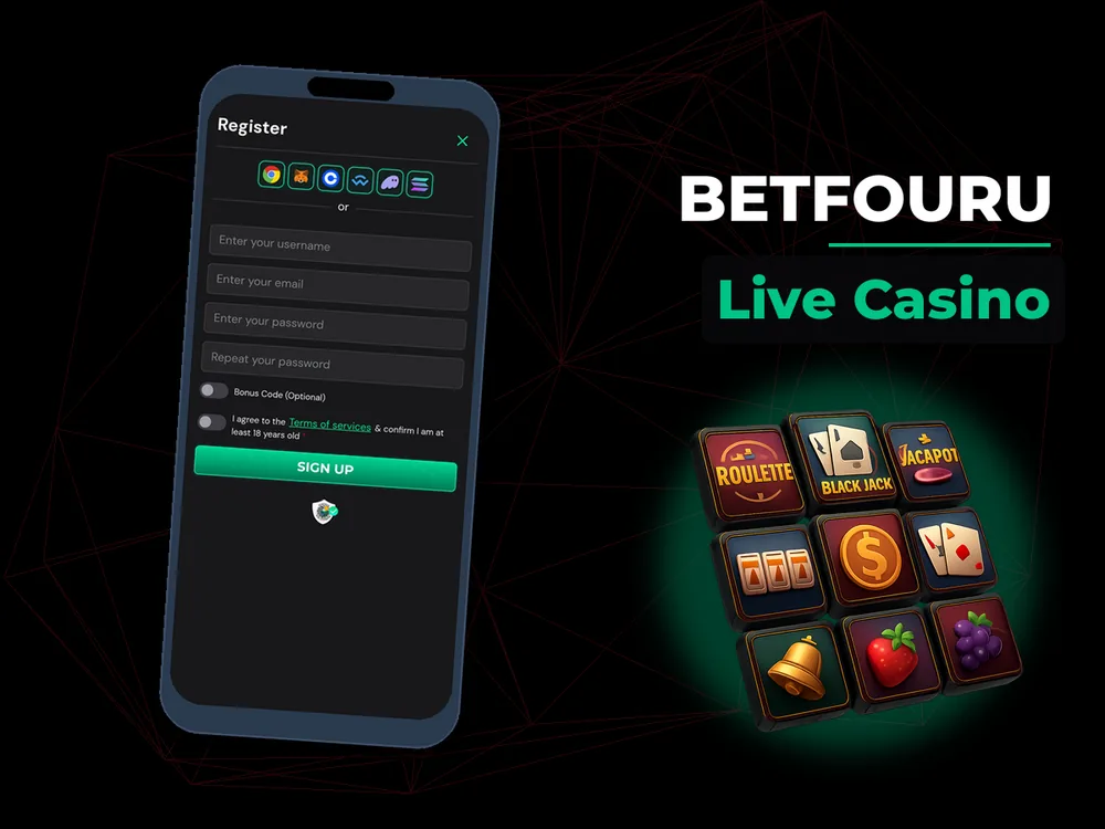 BetFouru - Live Casino