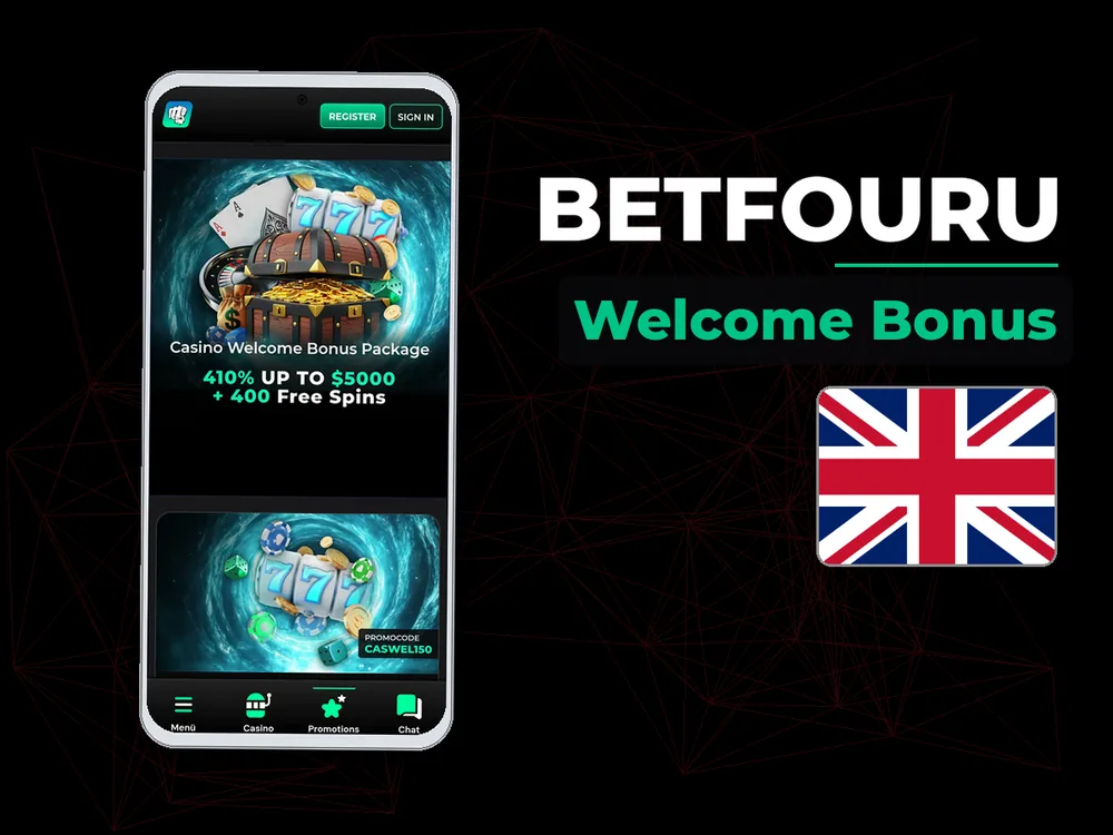 BetFouru - Welcome Bonus
