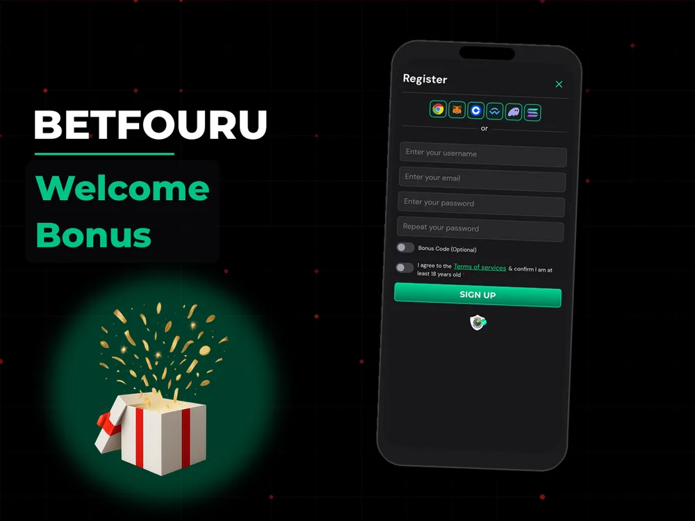 BetFouru - Welcome Bonus